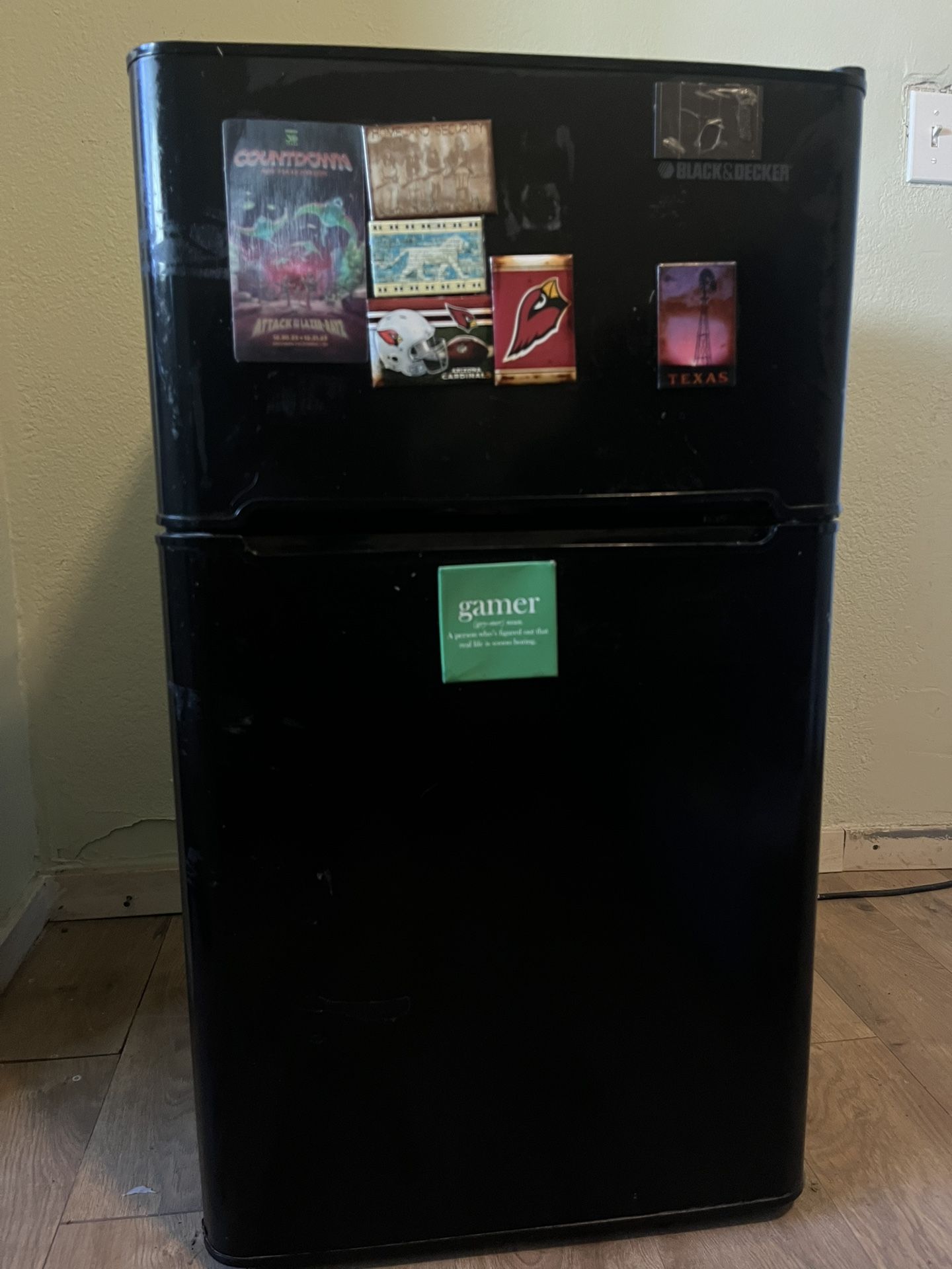 Mini Fridge.