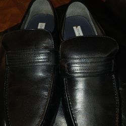 Covington black slip-on dress shoes, size 11 