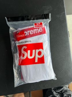 Supreme x Hanes Boxer Briefs 4-Pack