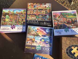 1000-500 pc. Puzzles