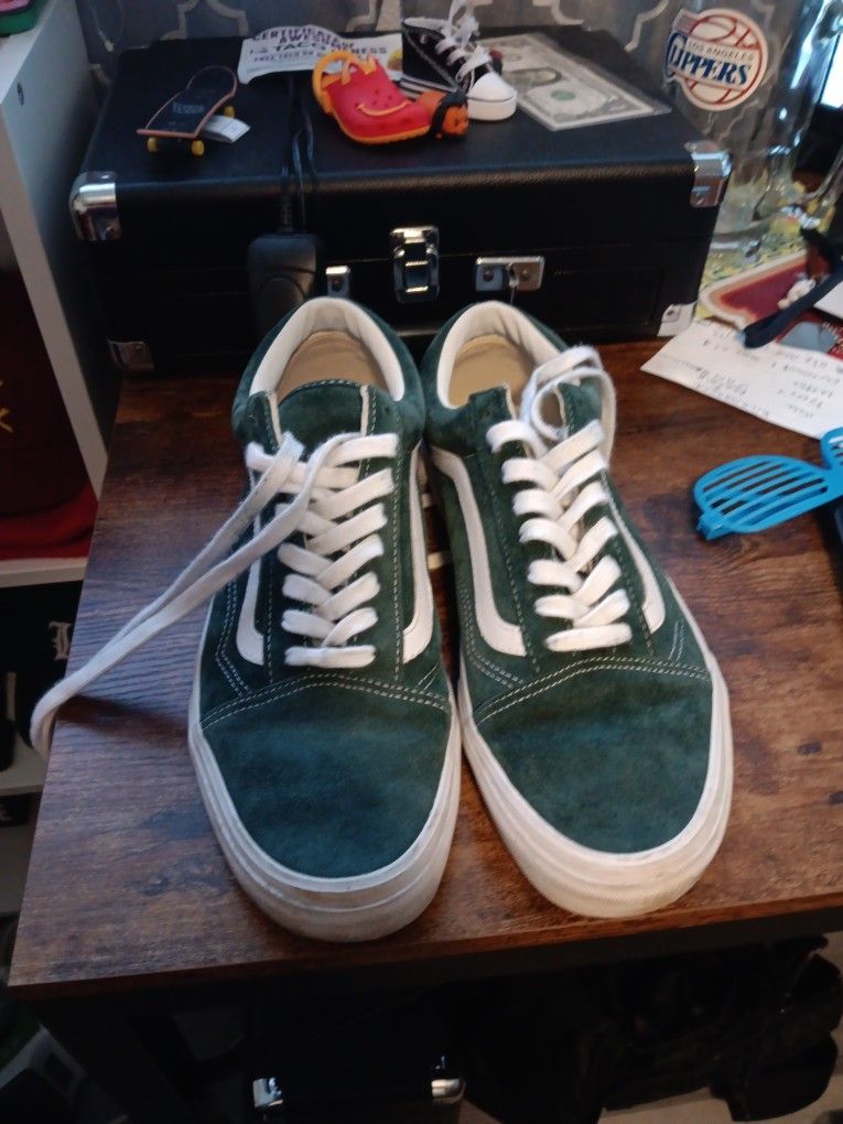 Green Vans Shoes