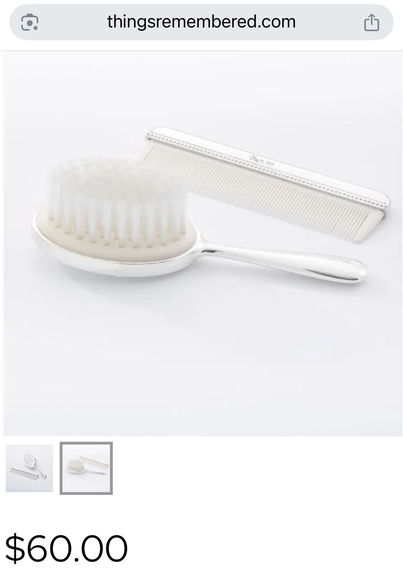 Brush/Comb Set - New