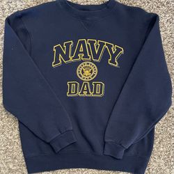 Sweatshirt NAVY DAD Mens Medium