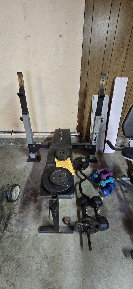Bench & Rack plus Bar