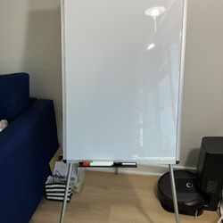 Whiteboard With Tripod Adjustable Height