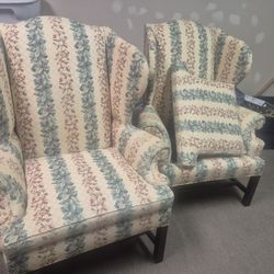 2 Flower Chairs 