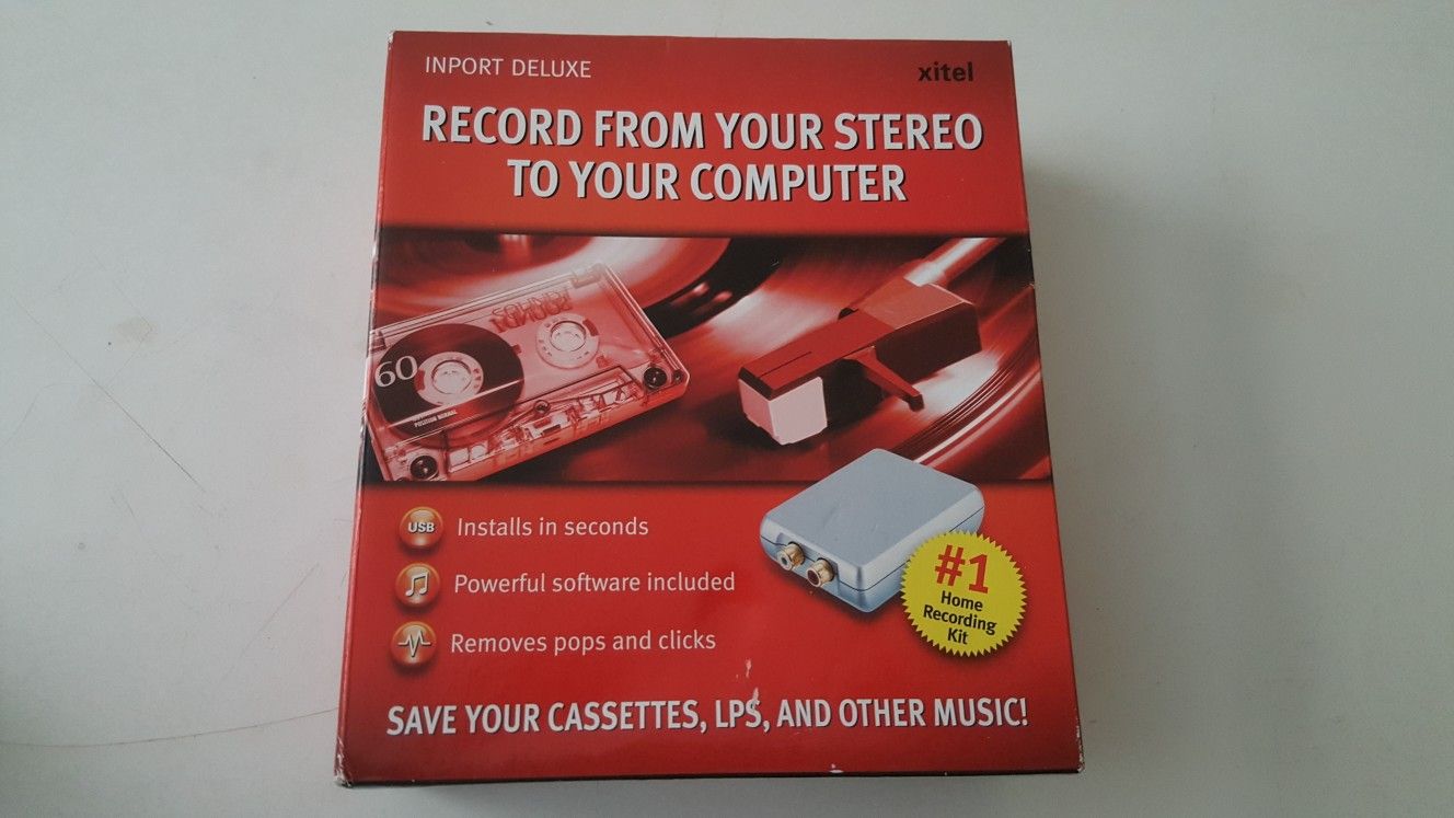 Import DELUXE Audio Recording