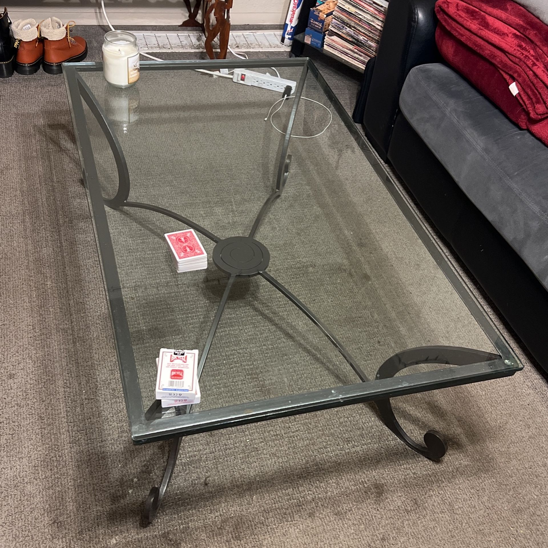 Glass top Coffee Table