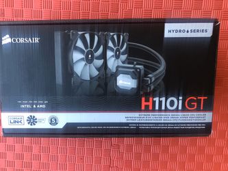 Corsair H110iGT water cooler pc