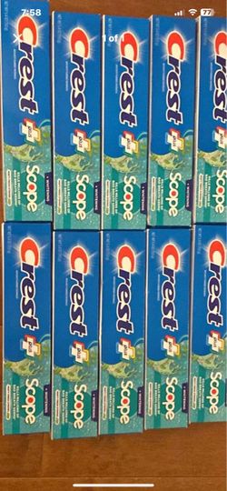 10/$18 crest Toothpaste
