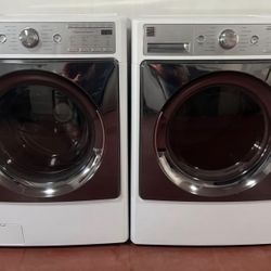 🍂JUMBO SET WASHER AND DRYER KENMORE🍂 ✔️SIDE BY SIDE-STACKABLE✔️ 🆓️FREE DELIVERY🆓️