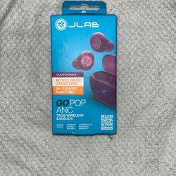 JLab Go Pop ANC True Wireless Earbuds 