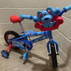 Nickelodeon Blue's Clues 12in. Kids Bike By Schwinn, Boys and Girls Ages 2 to 4, Blue / Red