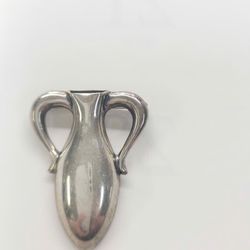 Vintage James Avery Sterling Silver Vase Pin Brooch