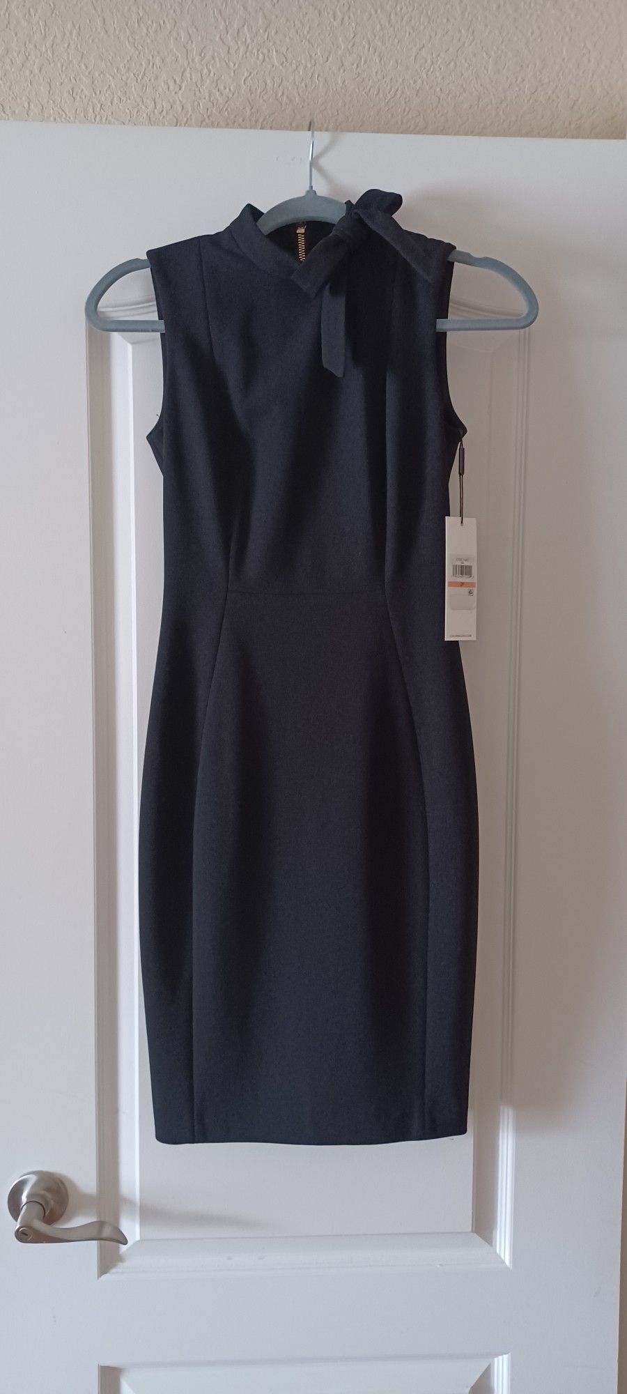 NWT Calvin Klein Black Sheath Dress