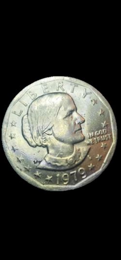 USA SUSAN B ANTHONY  P WIDE Rine Error, a Great Coin For Your Collection!!!