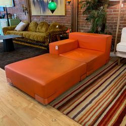 Kartell Plastic Tech Corner Seat + Ottoman