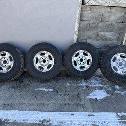265/75/16 Cooper Road & Trail AT tires on 6 lug GM wheels