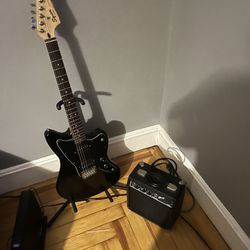 Squire, electric guitar, Jazzmaster