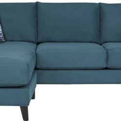 Lexington Avenue Indigo Sectional Couch, Chair and rug