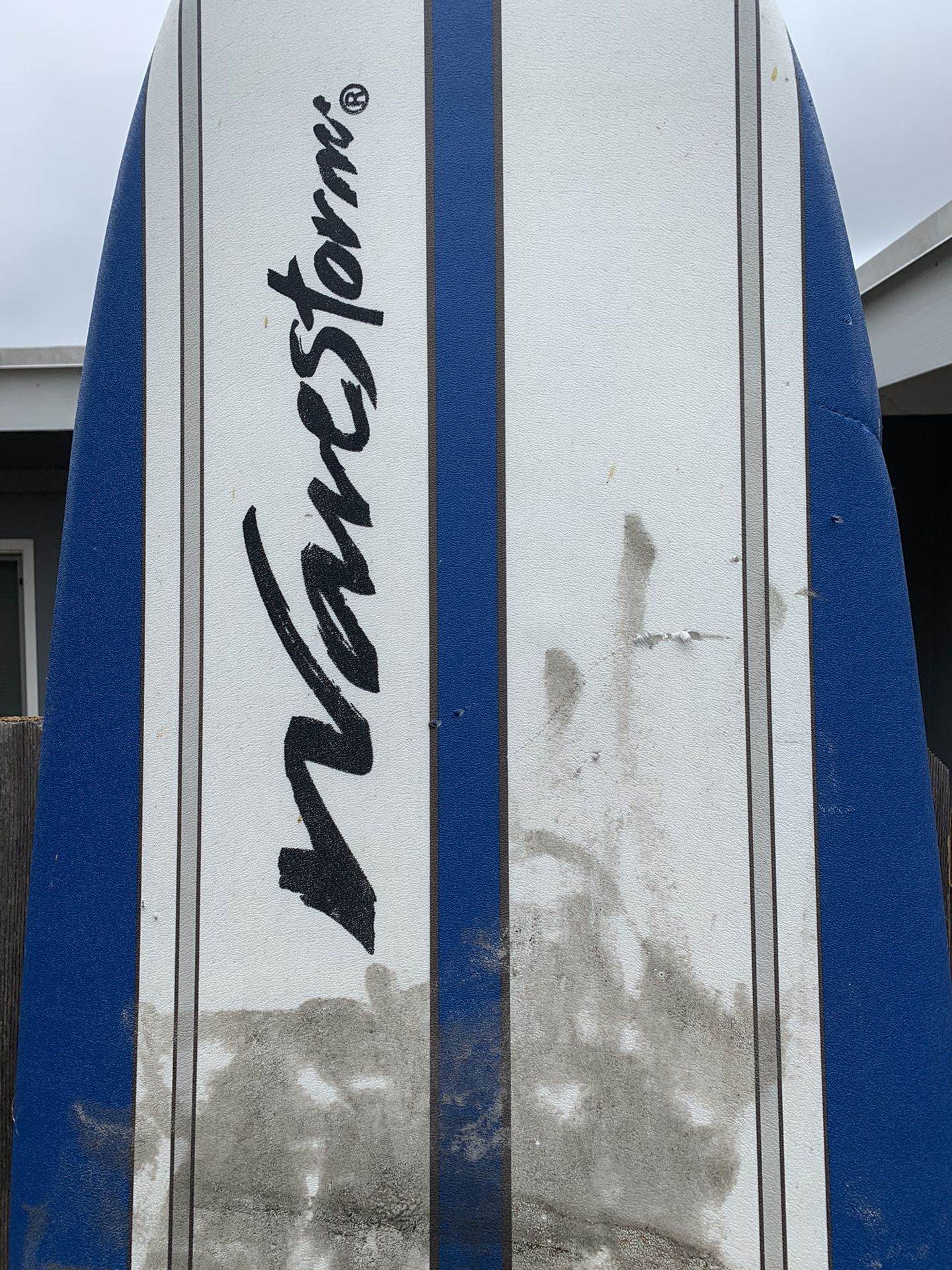 🌊🏄 Wave Storm 8ft Surfboard🔥 🌊🏄 Costco Foam Board Waxed Condition
