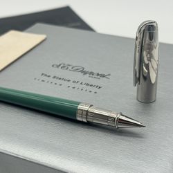 S. T. DUPONT STATUE OF LIBERTY LIMITED EDITION ROLLERBALL PEN NEW 100% GENUINE