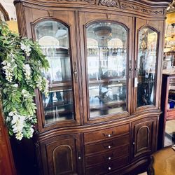 AICO By Michael Amini VILLAGIO China Cabinet - GA
