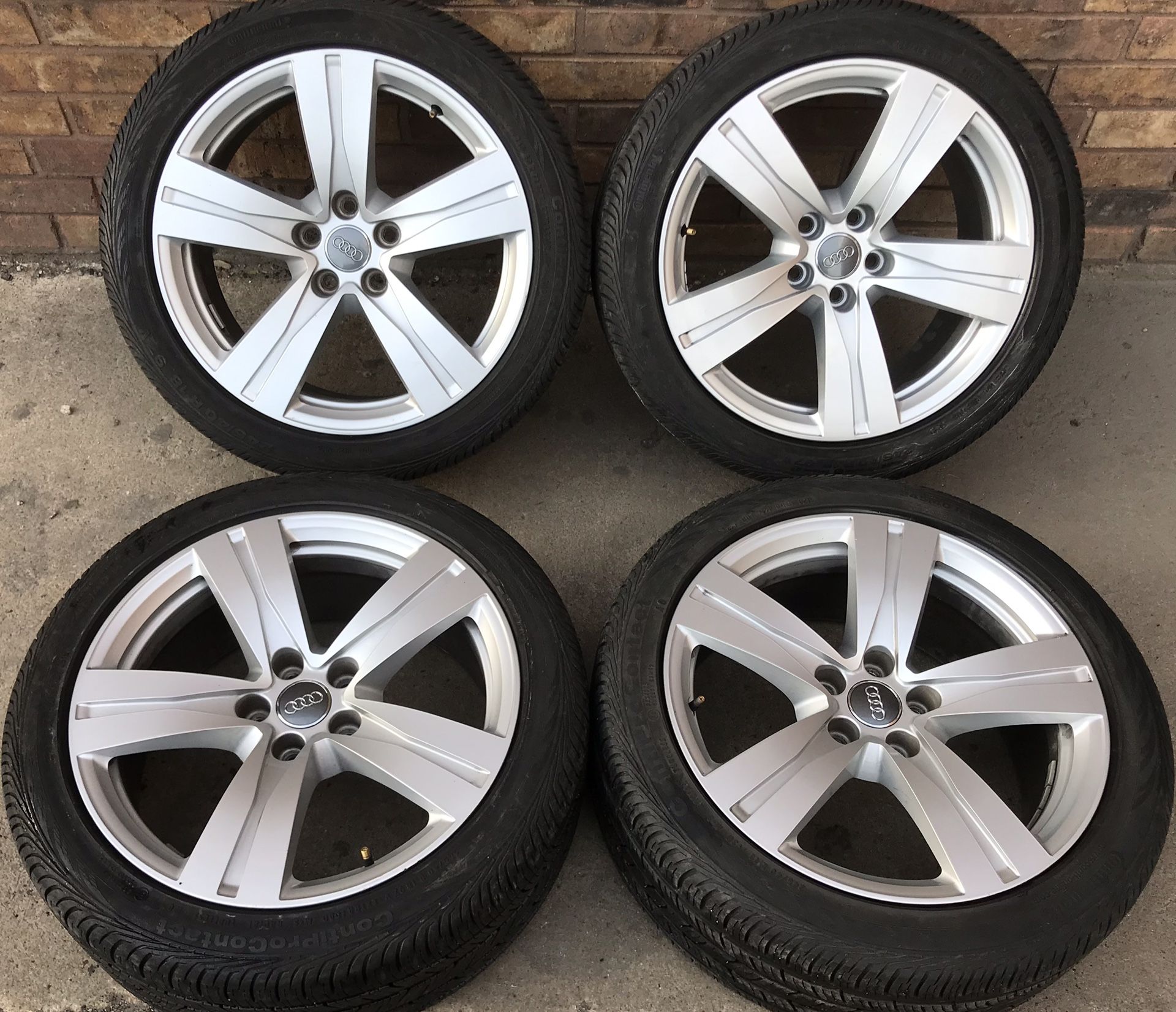 18” Audi A4 A5 A6 Factory OEM Wheels Rims Tires 18 inch RS Sport S-Line