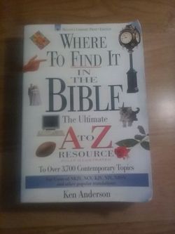 Where to Find It in the Bible