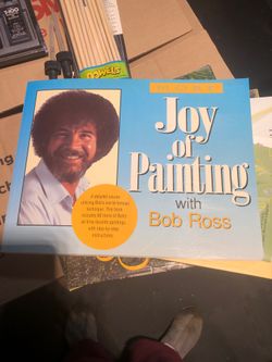 Joy of painting with Bob Ross soft cover book