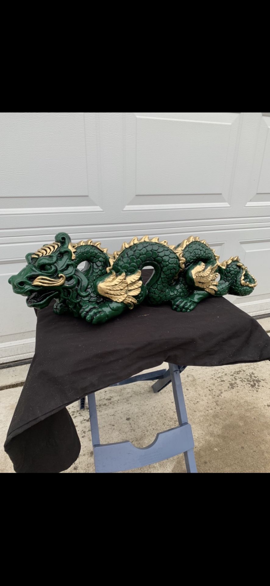 The Green Dragon Statue