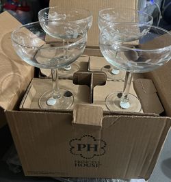 Princess House Margarita Glasses