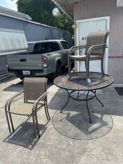 table and chairs set