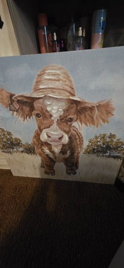 Cow Canvas 