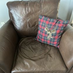 Leather Club Chair