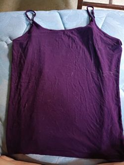 Purple tank top