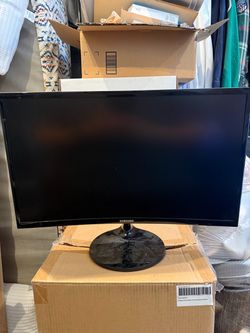 SAMSUNG LC24F390FHNXZA 24-inch Curved LED HD Monitor