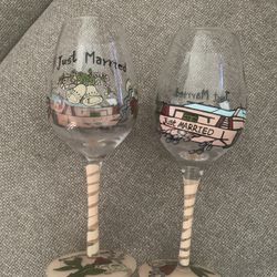 Just Married Glasses (2)