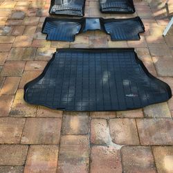 Custom WeatherTech mats for Prius