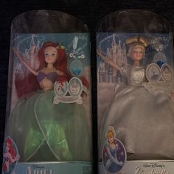 Brand New Disney Dolls In Box- Never Used