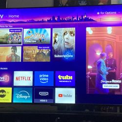75 Inch Roku Smart  TV Select Serious 4k 