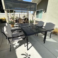 🔥5 Piece Dining Patio Set with cushions- Great Condition
