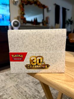 Pokemon 30th Celebration Mini Tin Display