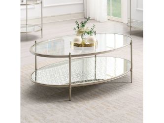 Zaba Silver Coffee Table