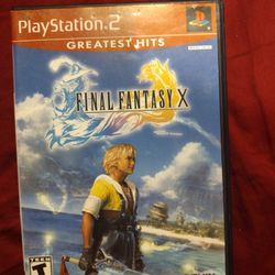 Finally Fantasy 10 Ps2