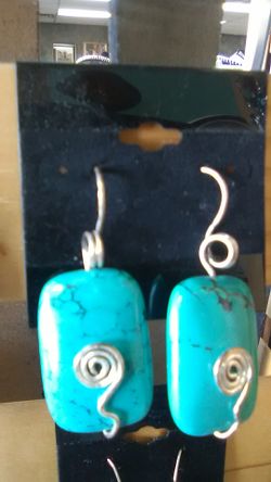 Turquoise earrings