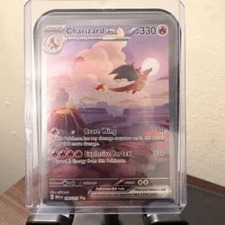 Charizard ex SIR and Clefairy ex SIR Near Mint