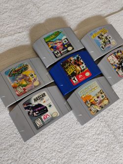 Nintendo 64 Games N64 Video Game Collection