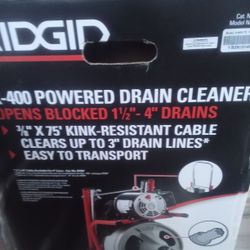 Power Drain Cleaner