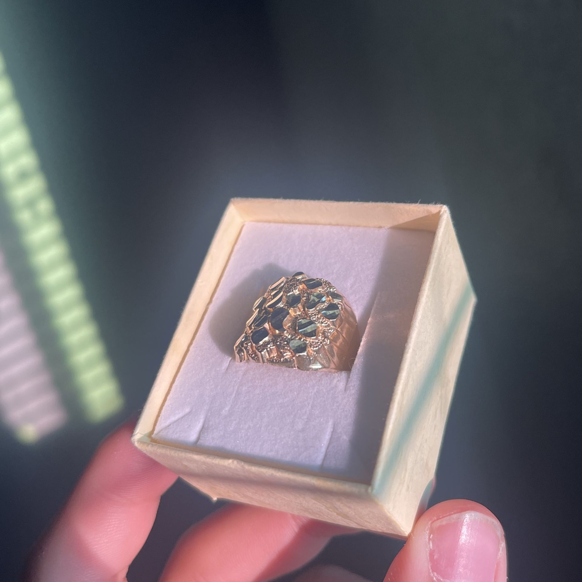 10k nugget ring
